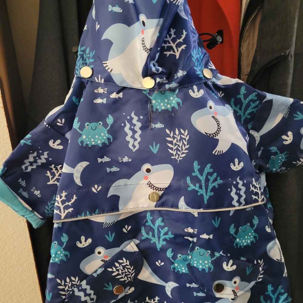 Dog raincoat